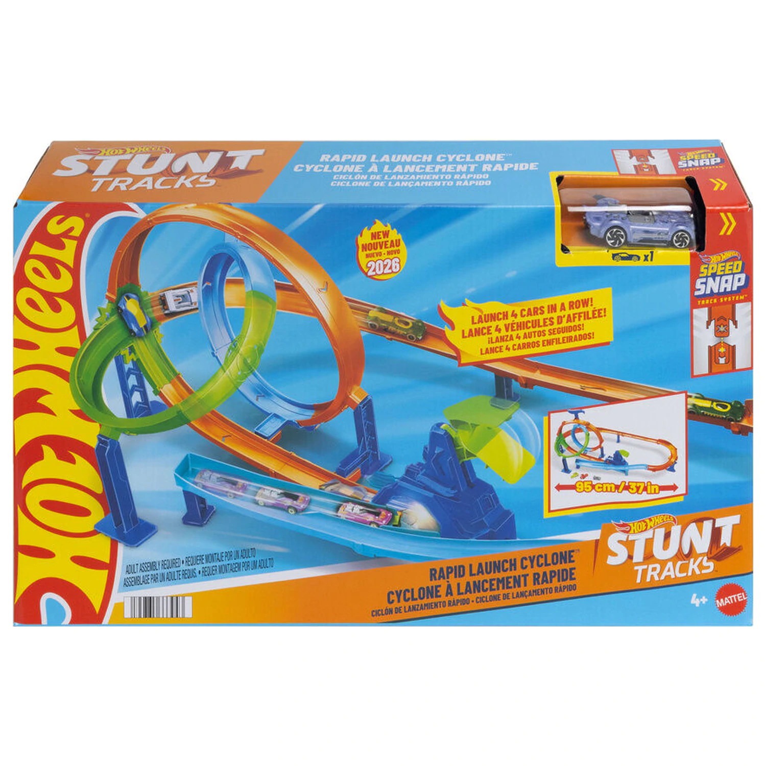 Hot Wheels Rapid Launch Cyclone set de joaca poza produsului