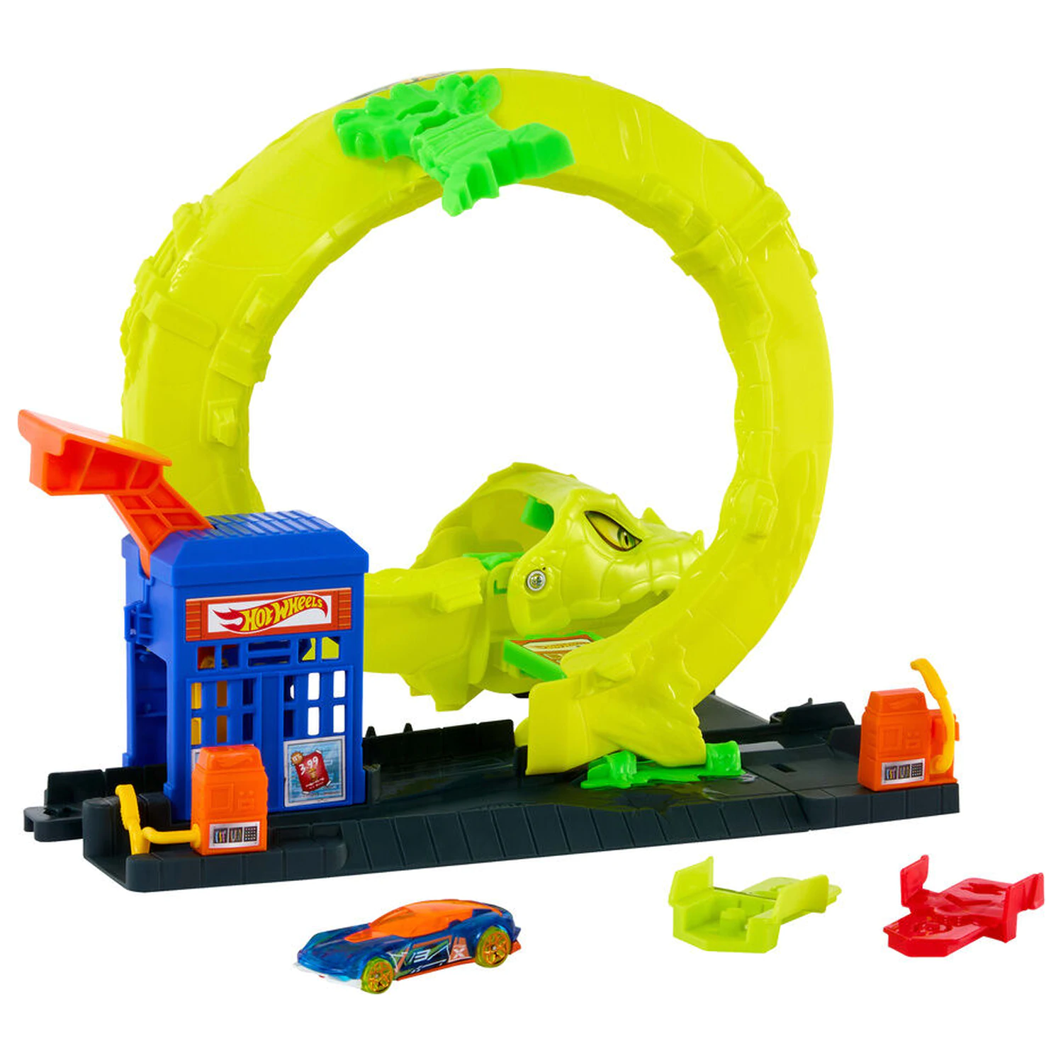 Hot Wheels Snake Spiral Attack poza produsului