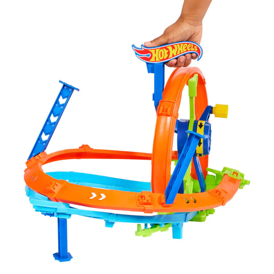 Hot Wheels Stunt Tracks Lansare Rapidă & Bucle Playset poza produsului