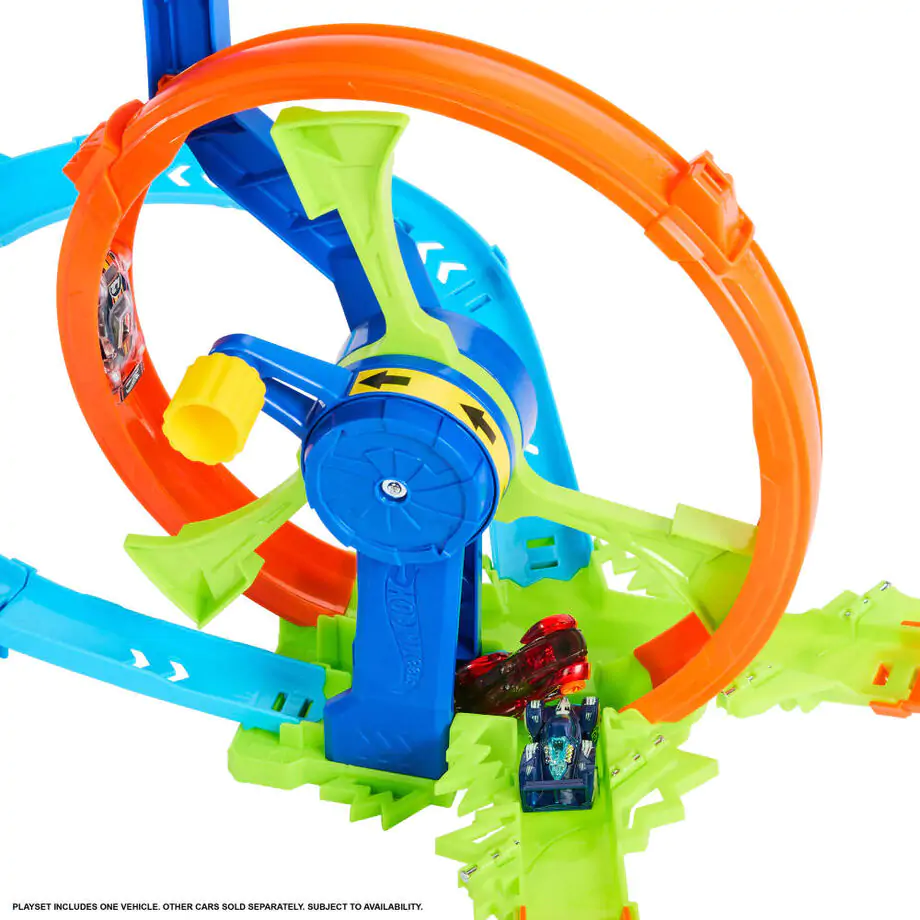 Hot Wheels Stunt Tracks Lansare Rapidă & Bucle Playset poza produsului
