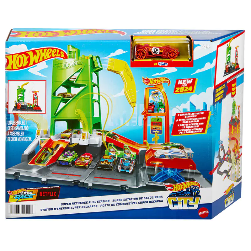 Hot Wheels Stație de Alimentare Super Recharge poza produsului