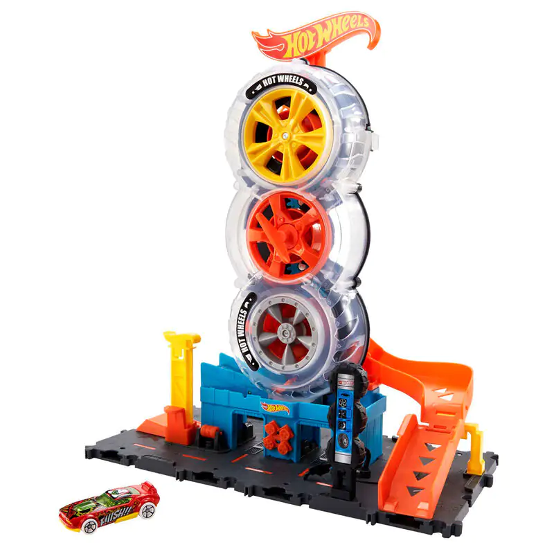 Hot Wheels Super Twist Magazinul de Anvelope poza produsului