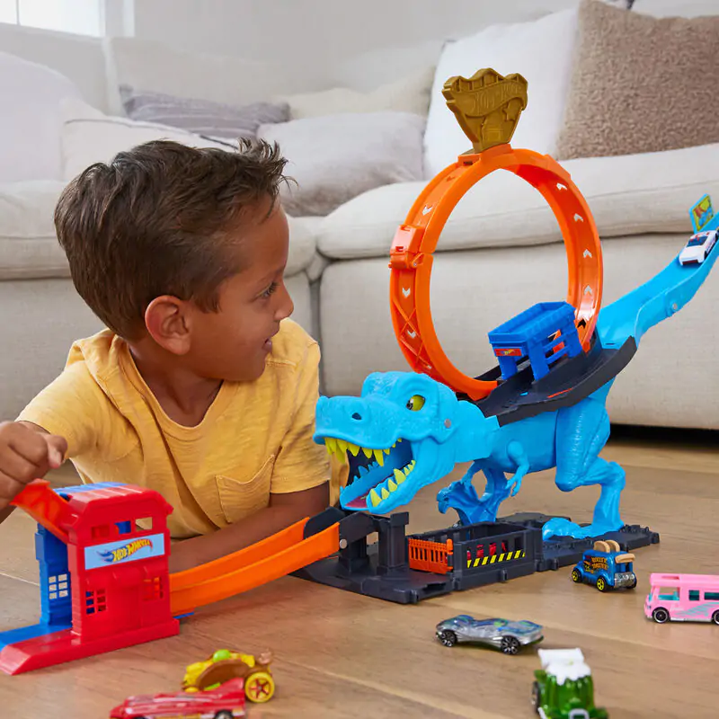Hot Wheels T-Rex Chomp Down poza produsului