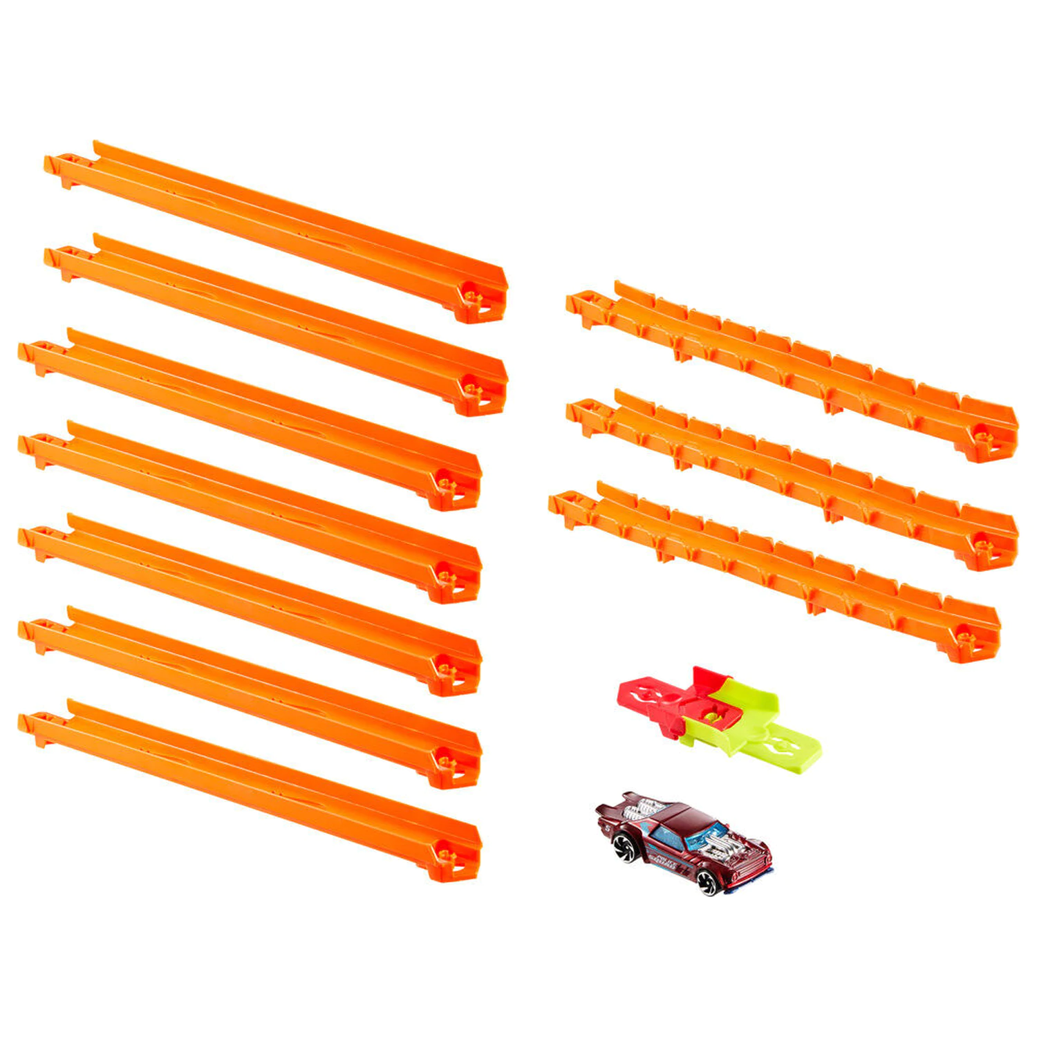 Hot Wheels Track Builder pachet de baza + masinuta poza produsului