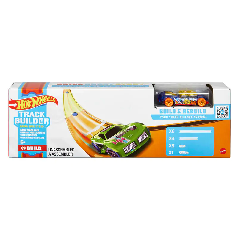 Hot Wheels Track Builder Basic Pachet de șine poza produsului