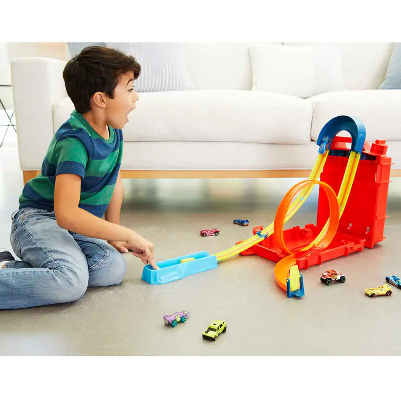 Hot Wheels Track Builder Cutie Acrobatică Tip Canistră poza produsului