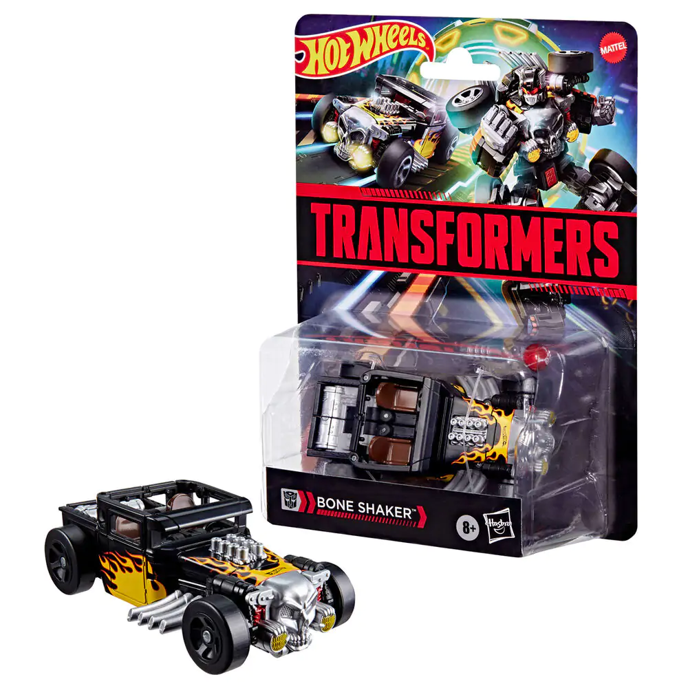 Masina Hot Wheels Transformers Bone Shaker poza produsului