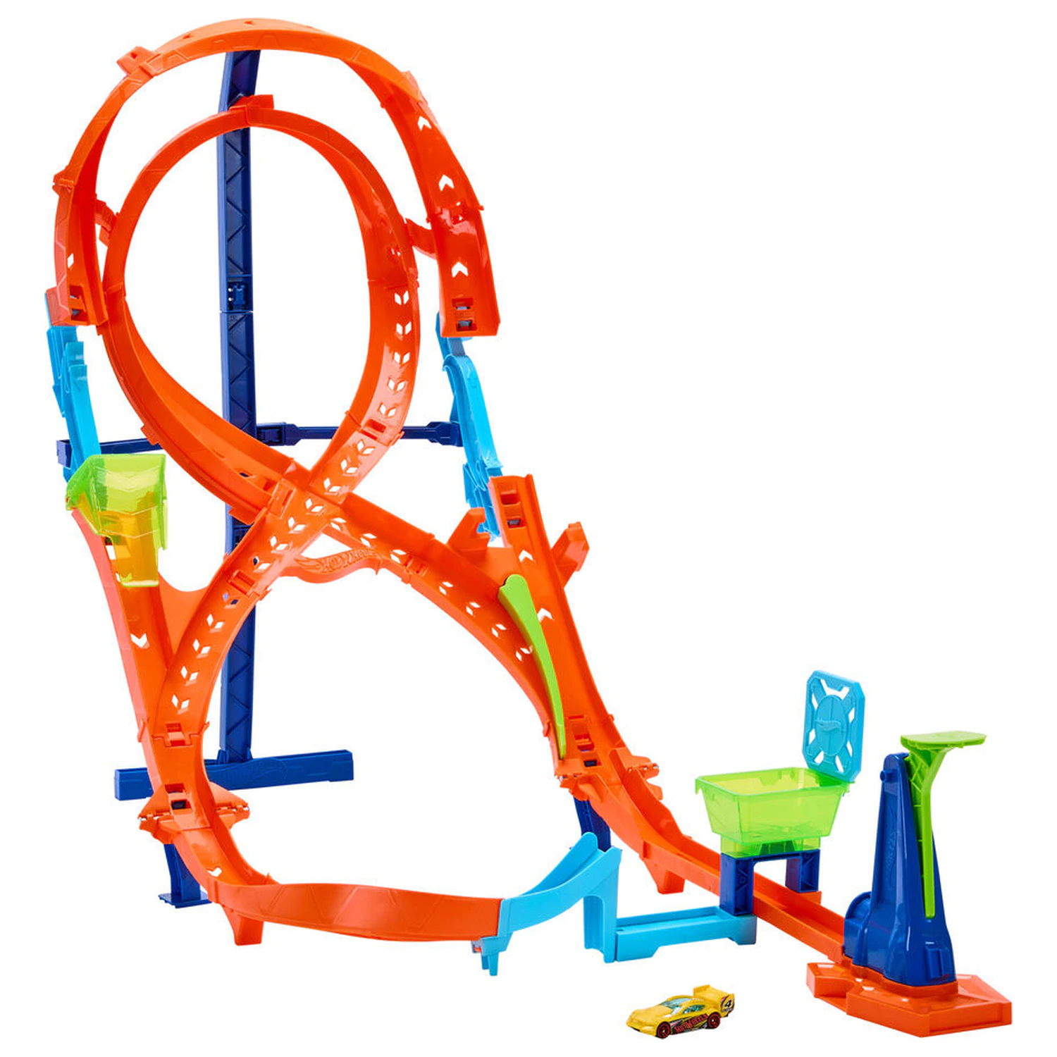 Hot Wheels Vertical 8 jump playset poza produsului