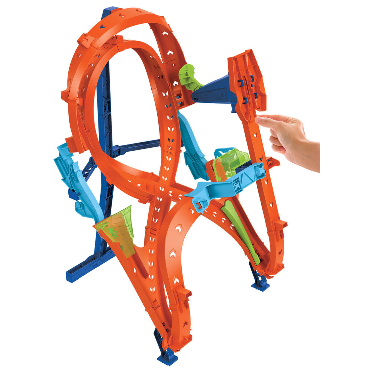 Hot Wheels Vertical 8 jump playset poza produsului