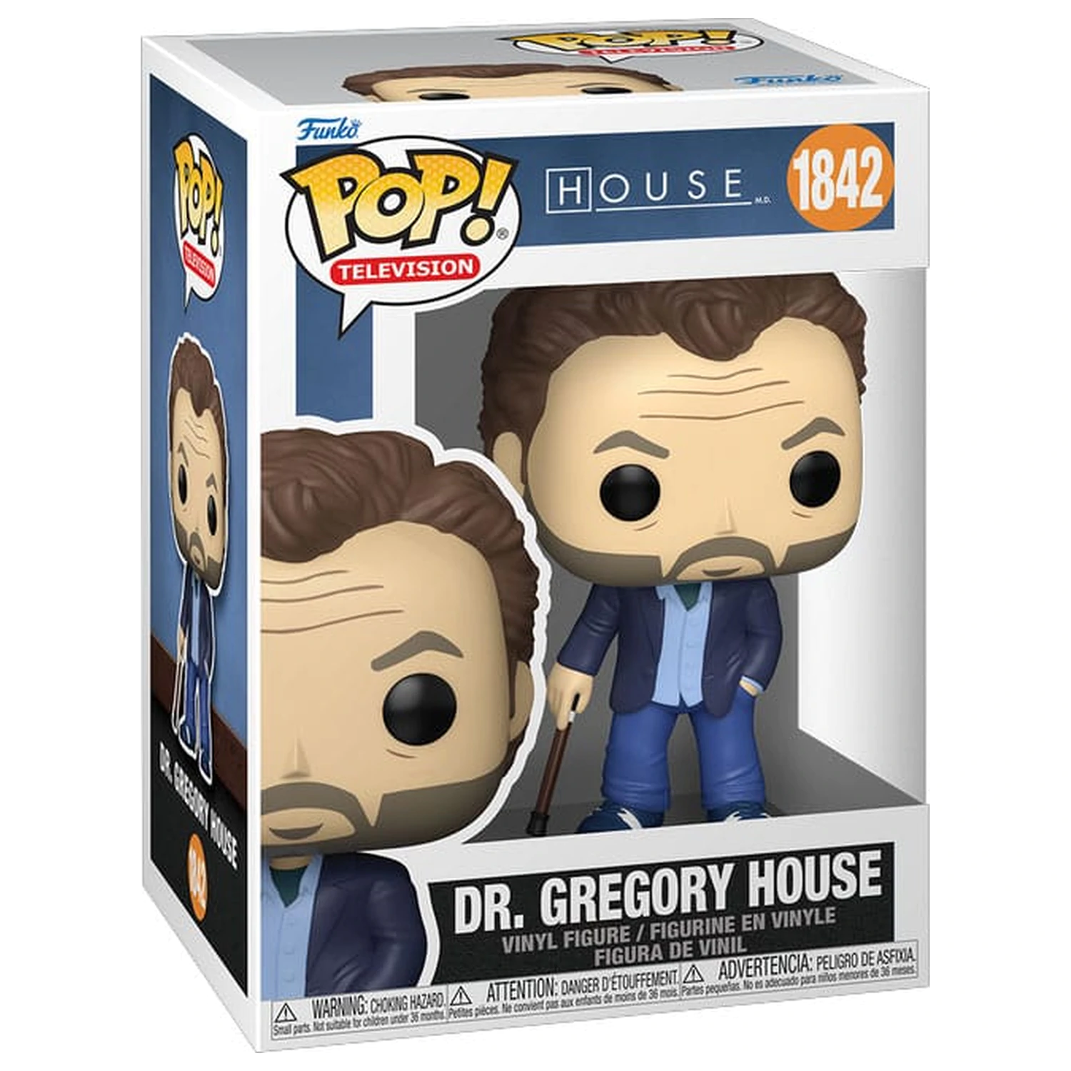 House, M.D. Funko POP! Television Figurina de vinil Dr. Gregory House 9 cm poza produsului
