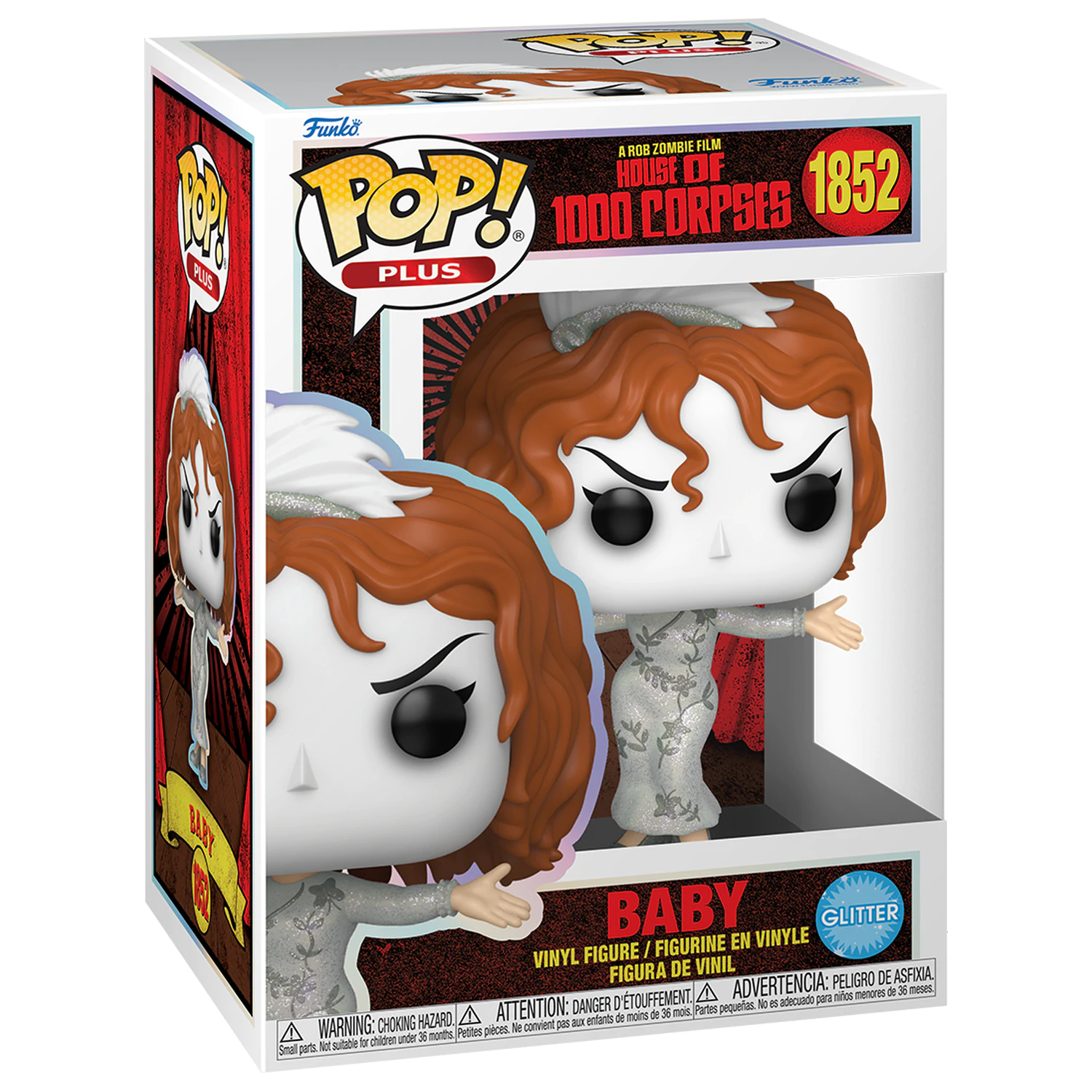 House of 1000 Corpses Funko POP! plus figura de vinil Baby (GLT) 9 cm poza produsului