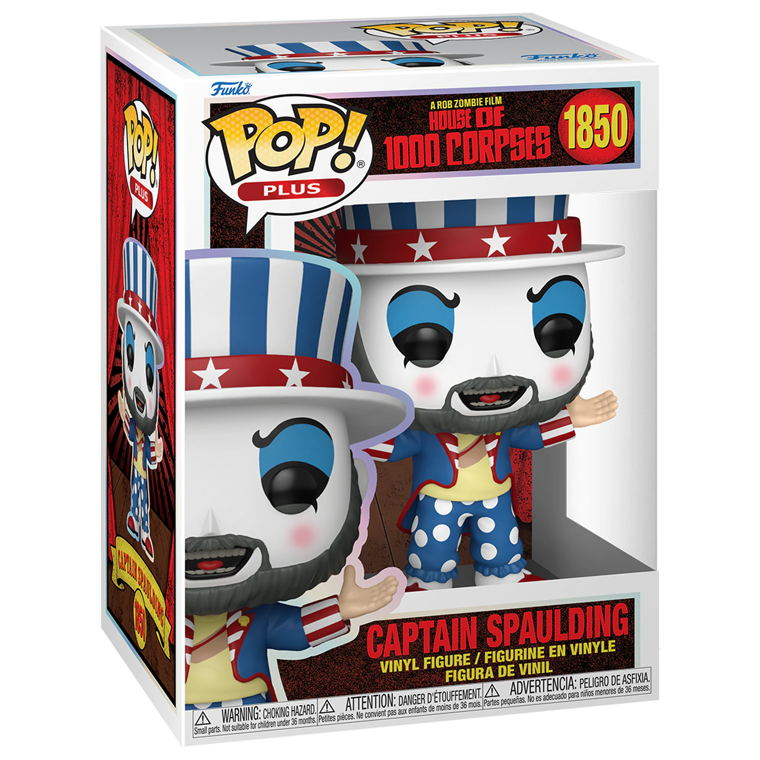 House of 1000 Corpses Funko POP! Figurina de vinil Capt. Spaulding 9 cm poza produsului