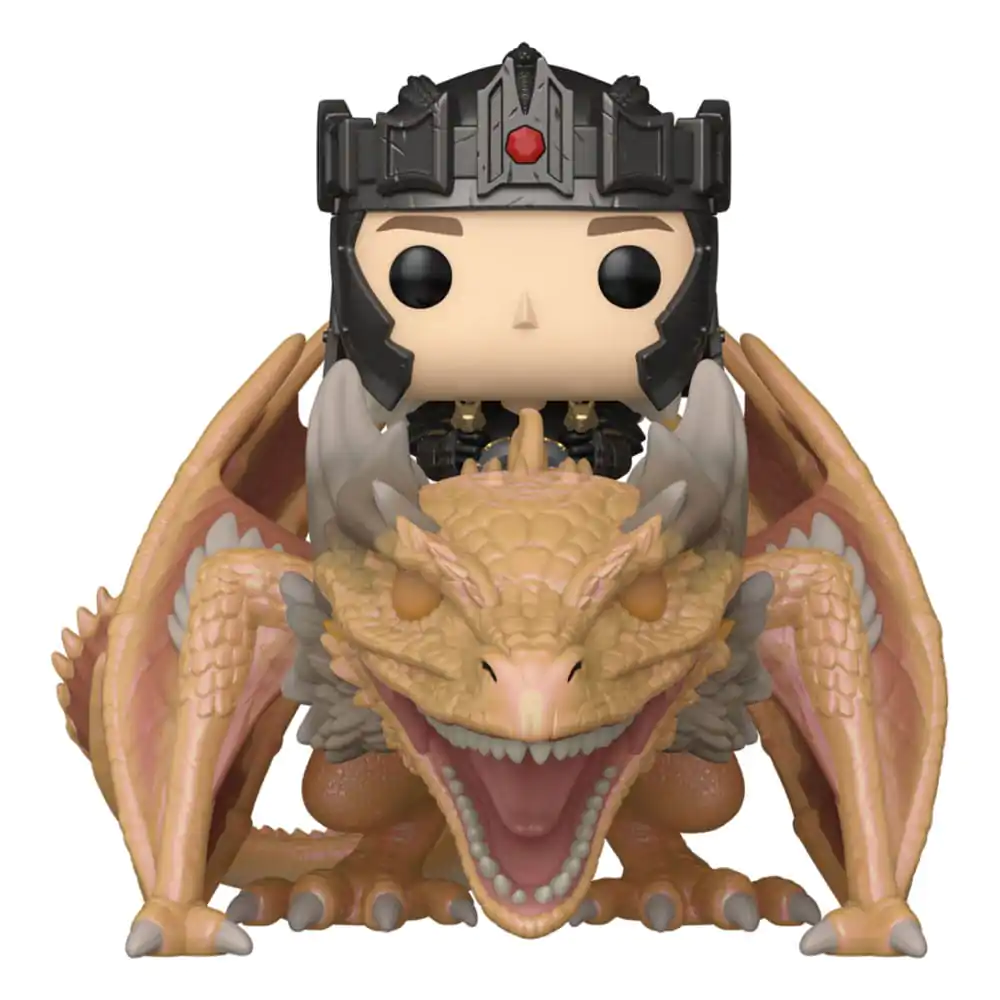 Figurină de vinil House of the Dragon Funko POP! Rides Aegon Targaryen w/ Sunfyre 14 cm poza produsului