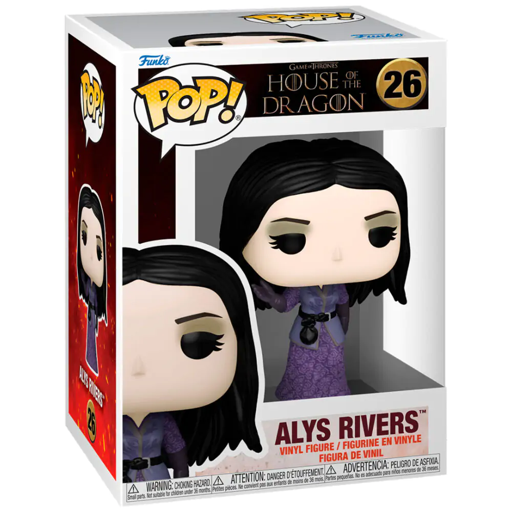 House of the Dragon Funko POP! TV Vinyl Figure Alys Rivers 9 cm figurină din vinil poza produsului