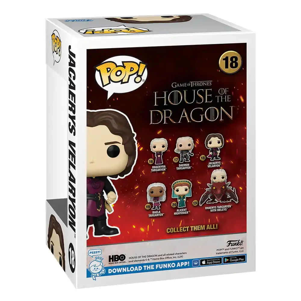 House of the Dragon Funko POP! TV figurină de vinil Jarcarys Valaryon 9 cm poza produsului