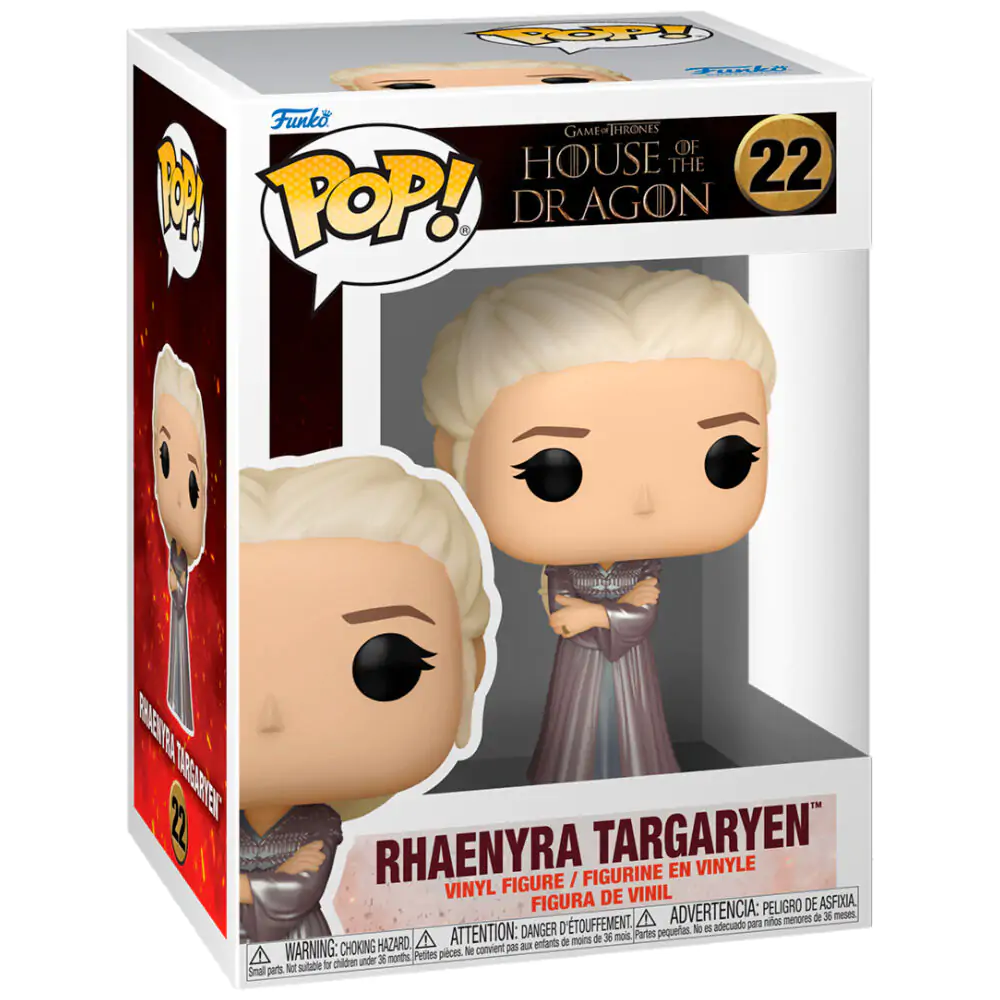 Figurină de vinil TV House of the Dragon Funko POP! Rhaynera Targaryen 9 cm poza produsului