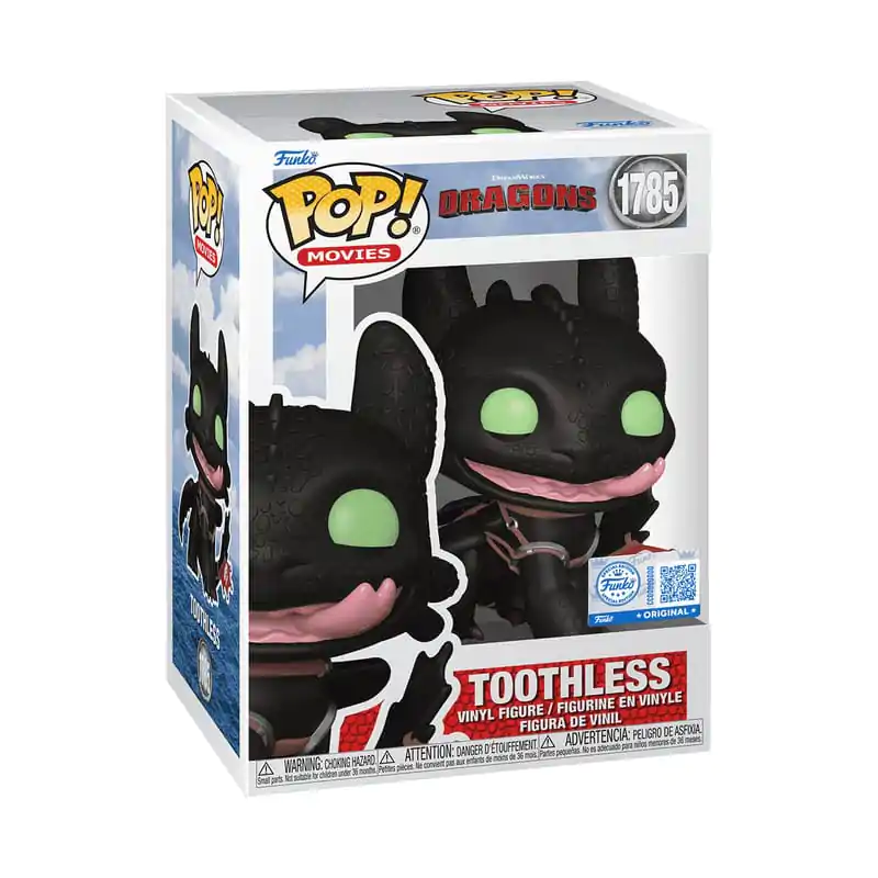 How to Train Your Dragon Funko POP! Figurina din vinil Toothless w/Tongue 9 cm poza produsului