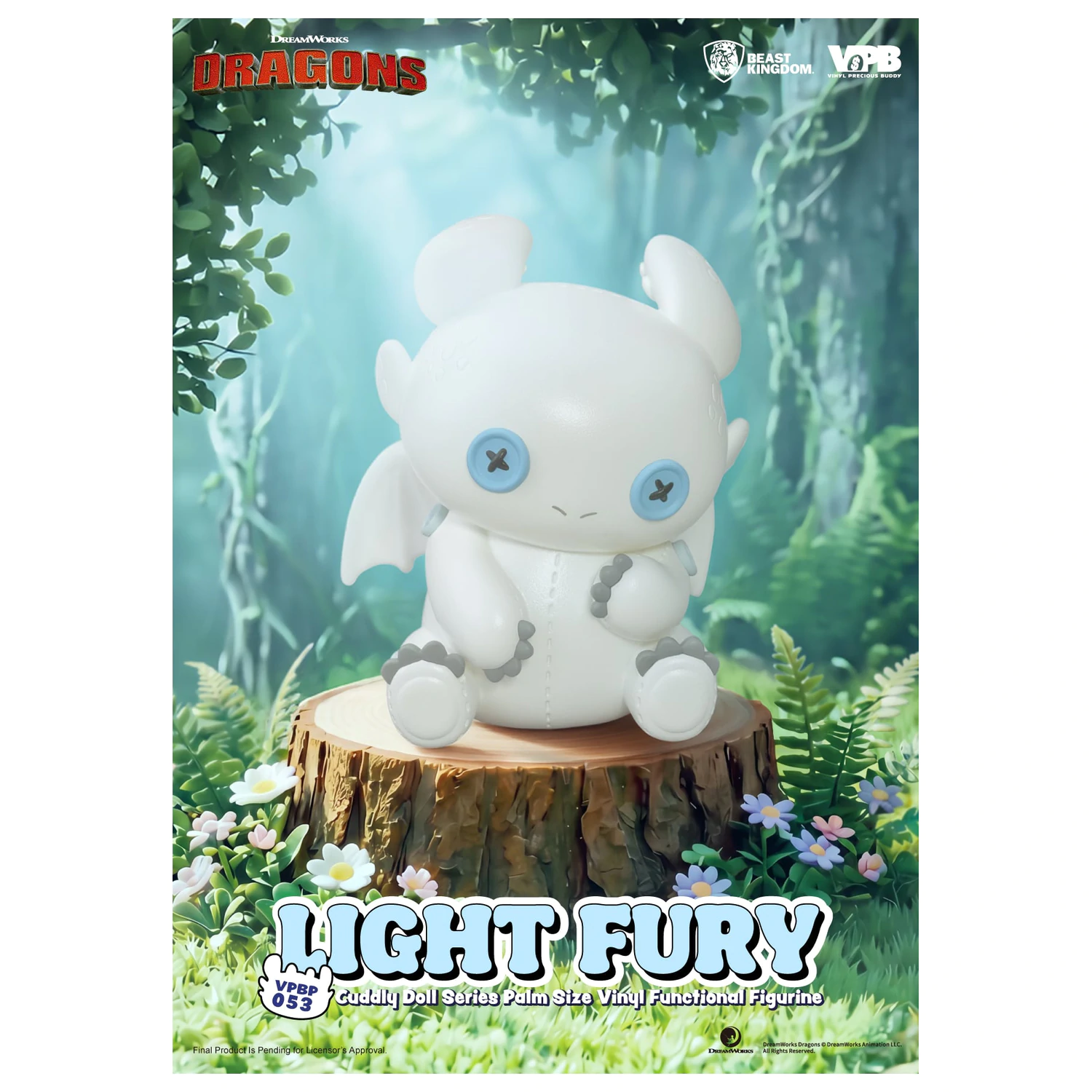 How To Train Your Dragon Light Fury Bank Figurina de vinil de 11.2cm poza produsului