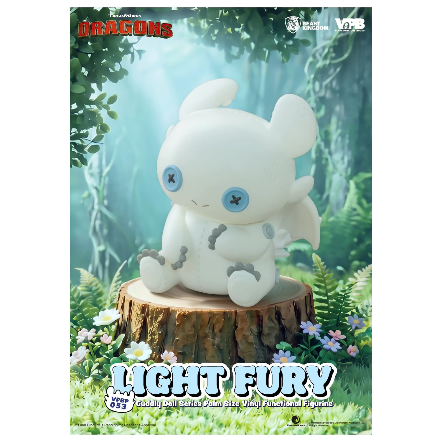 How To Train Your Dragon Light Fury Bank Figurina de vinil de 11.2cm poza produsului