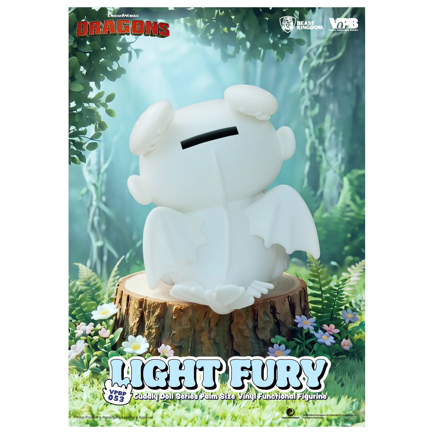 How To Train Your Dragon Light Fury Bank Figurina de vinil de 11.2cm poza produsului