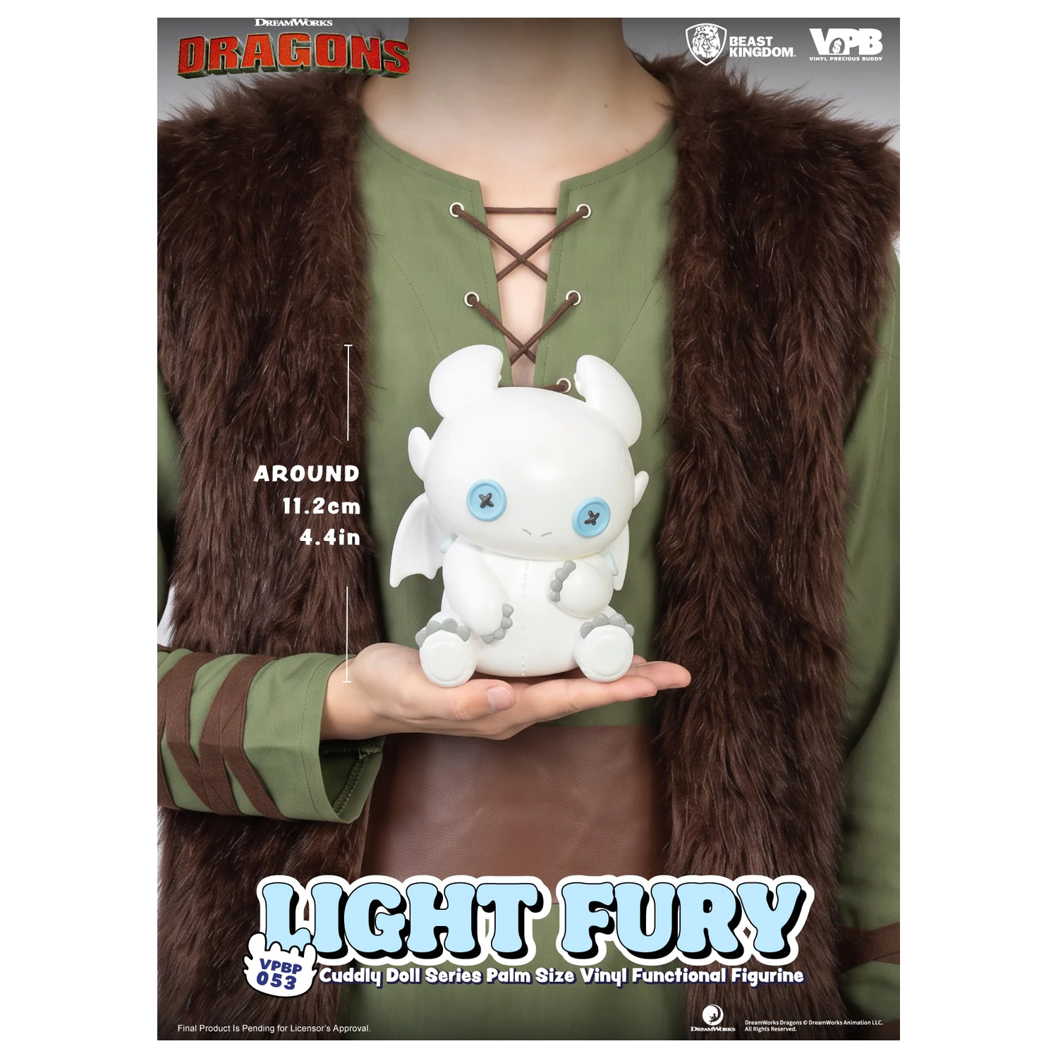 How To Train Your Dragon Light Fury Bank Figurina de vinil de 11.2cm poza produsului