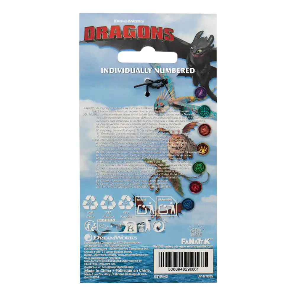 How to Train Your Dragon breloc Night Fury Limited Edition poza produsului