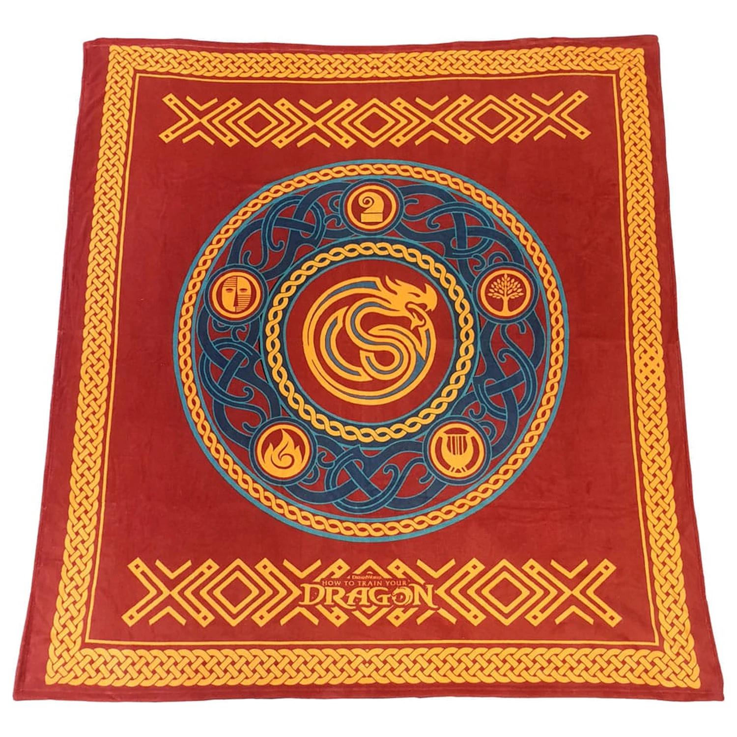 How to Train your Dragon Patura confortabila Portal Ornament 180 x 200 cm poza produsului