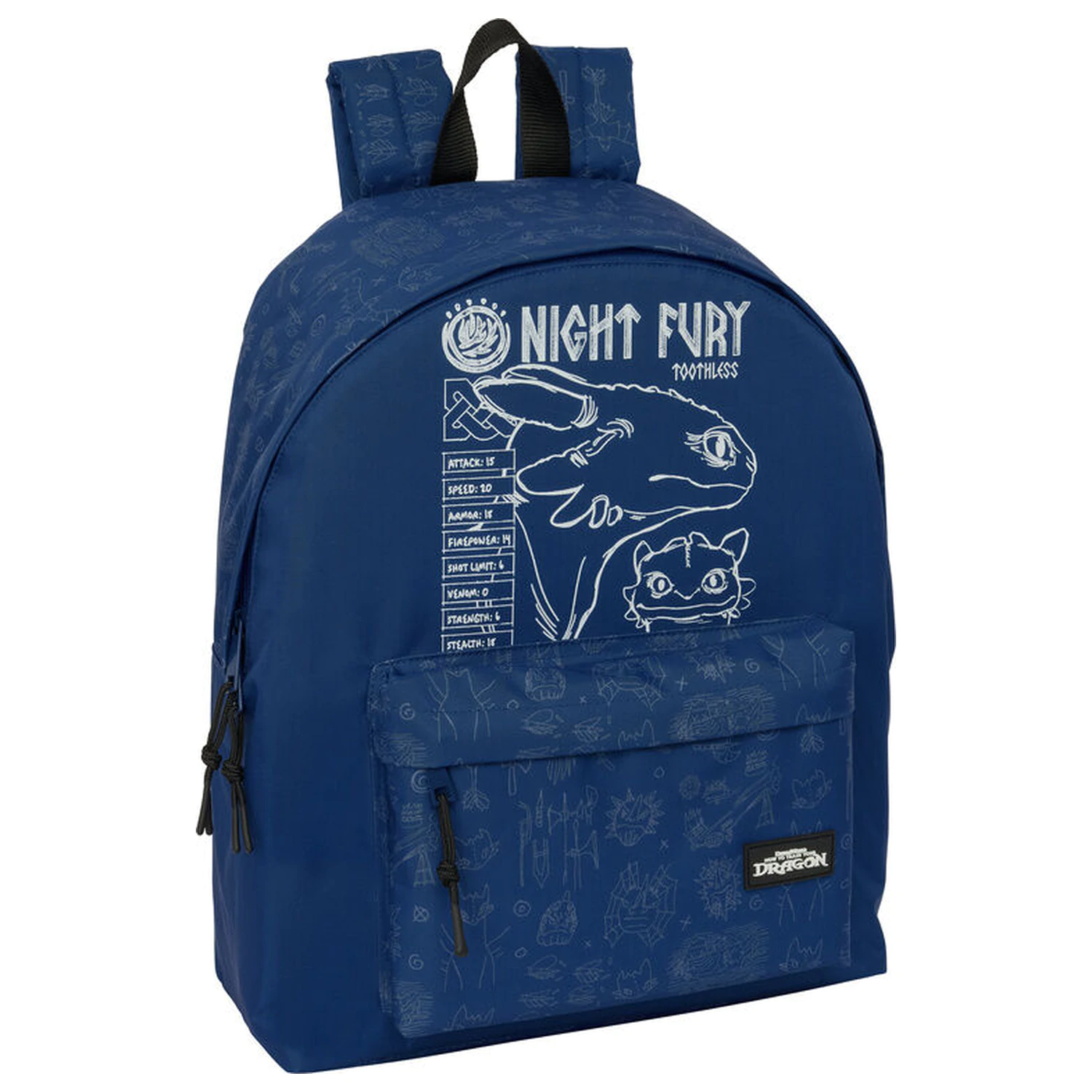 How to Train Your Dragon rucsac 42cm poza produsului