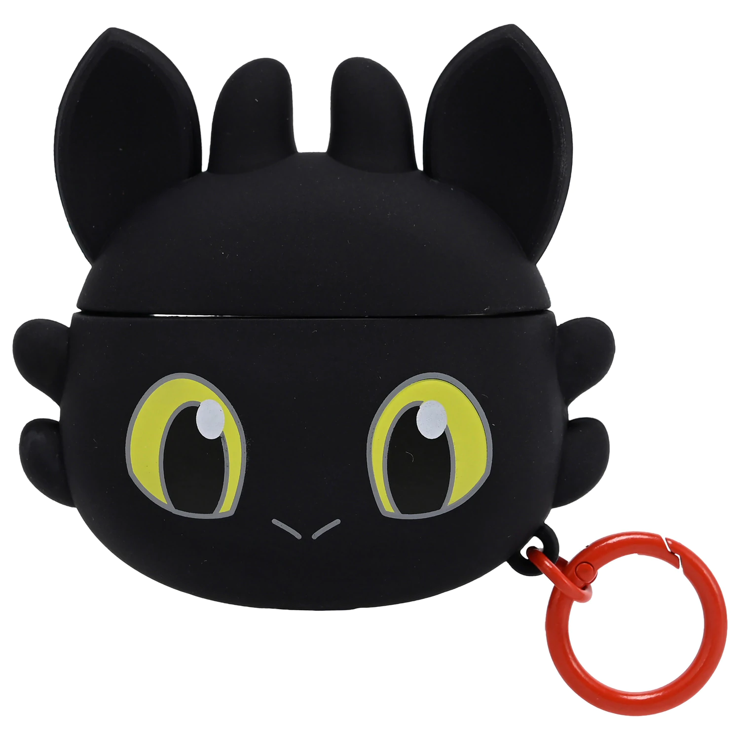 How to Train Your Dragon Toothless 3D Foam Carcasa AirPods cu spuma si prindere tip cleste, clip pentru geanta poza produsului
