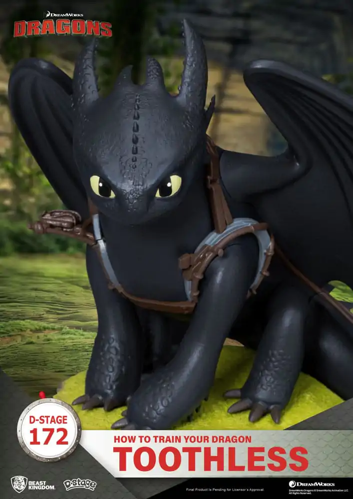 How To Train Your Dragon Toothless Statuie 14 cm poza produsului