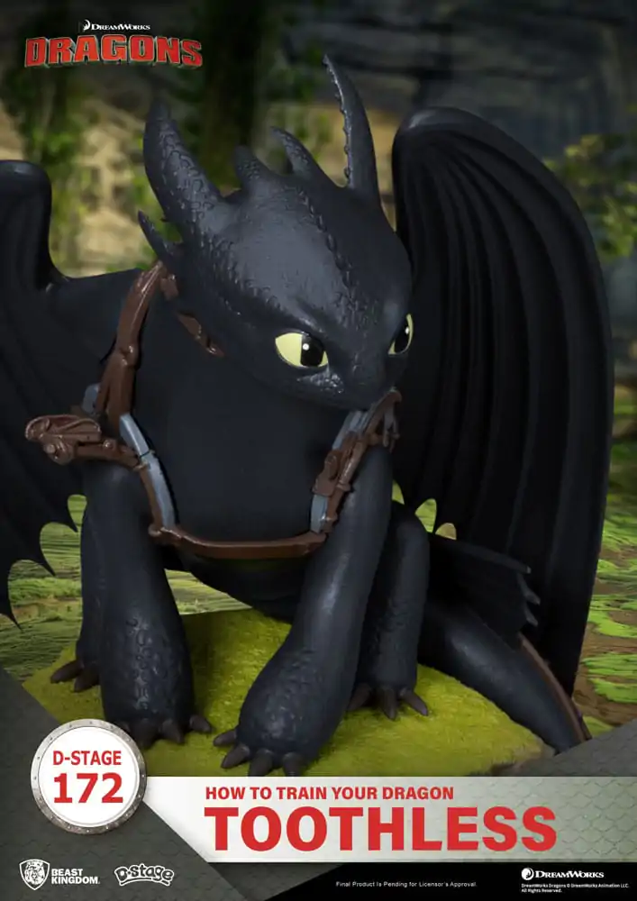 How To Train Your Dragon Toothless Statuie 14 cm poza produsului