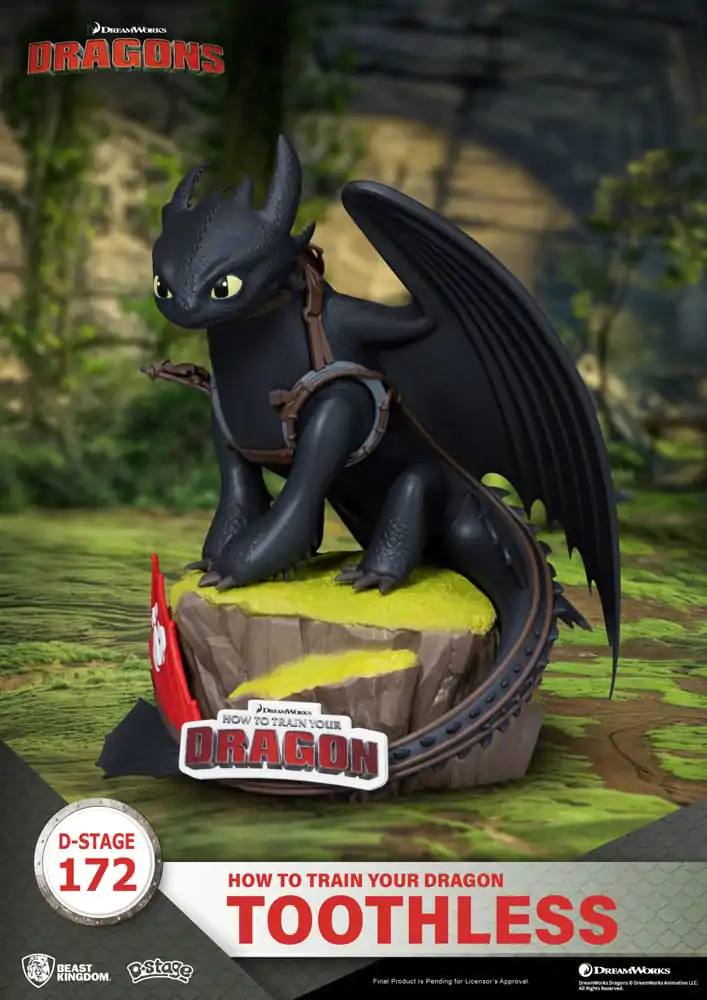 How To Train Your Dragon Toothless Statuie 14 cm poza produsului