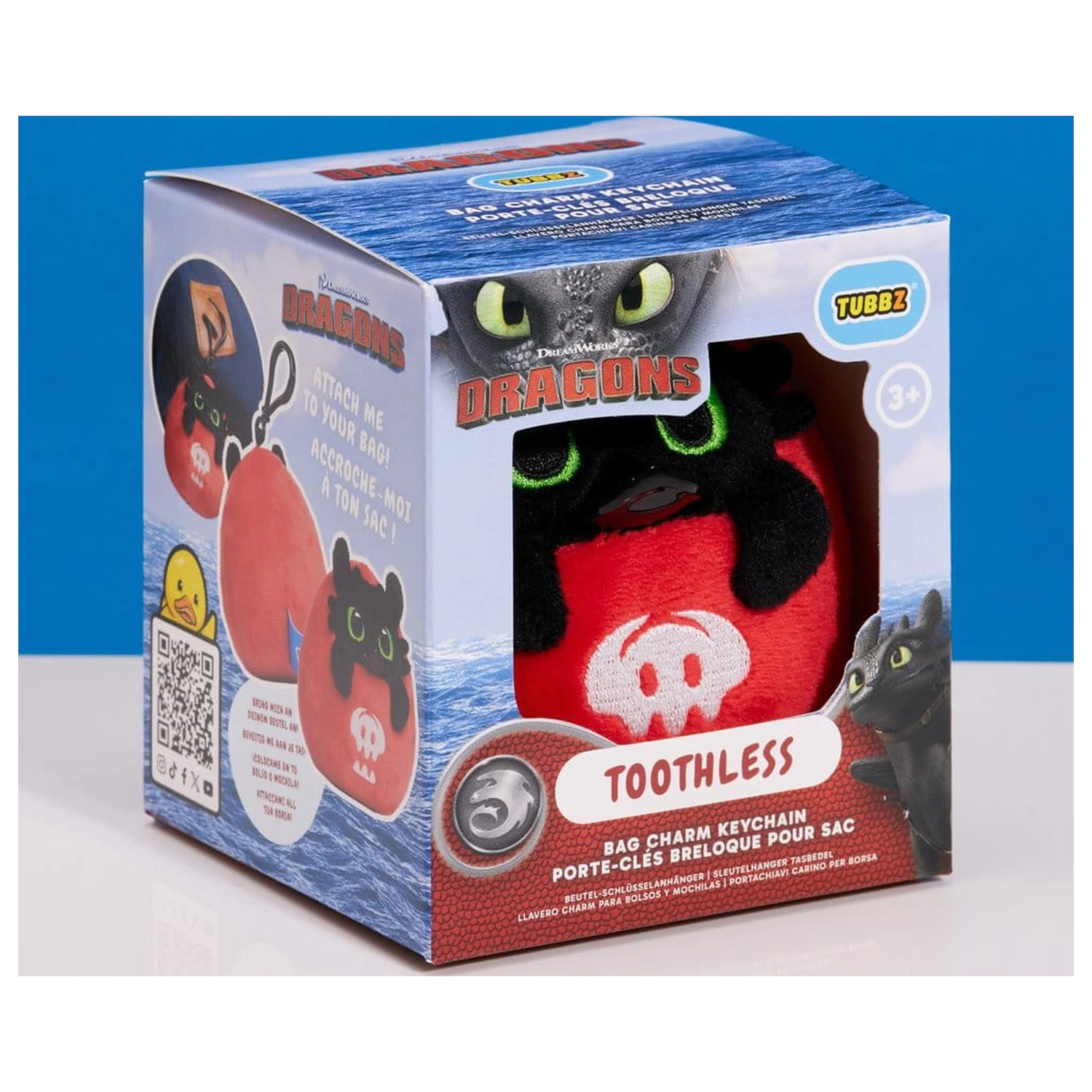 How to Train Your Dragon Tubbz Amulet pentru geanta Toothless poza produsului
