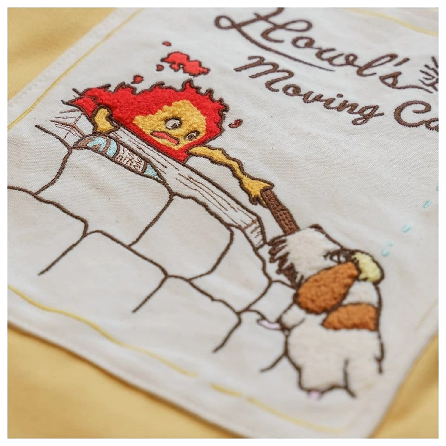 Geanta tote Howl's Moving Castle Calcifer & Heen poza produsului