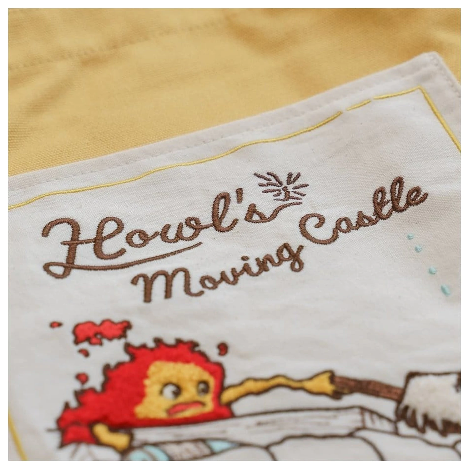 Geanta tote Howl's Moving Castle Calcifer & Heen poza produsului