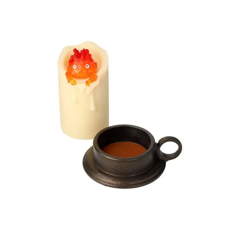 Howl's Moving Castle Lumină Iluminată Calcifer & lumânare 13 cm poza produsului