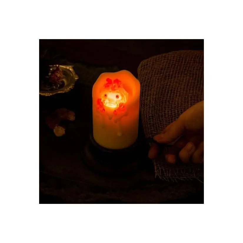 Howl's Moving Castle Lumină Iluminată Calcifer & lumânare 13 cm poza produsului