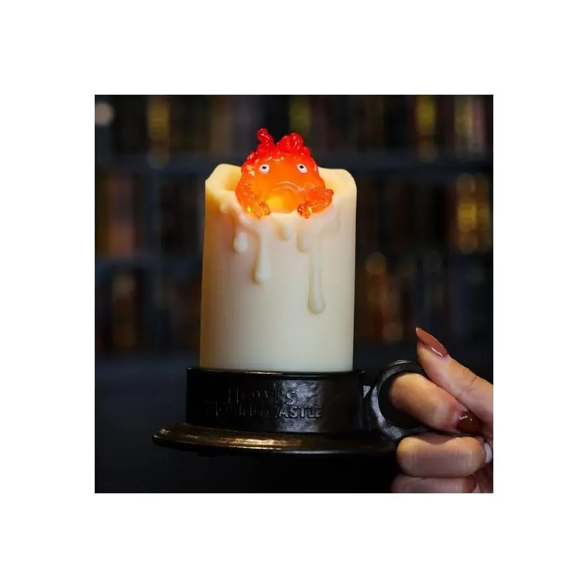 Howl's Moving Castle Lumină Iluminată Calcifer & lumânare 13 cm poza produsului