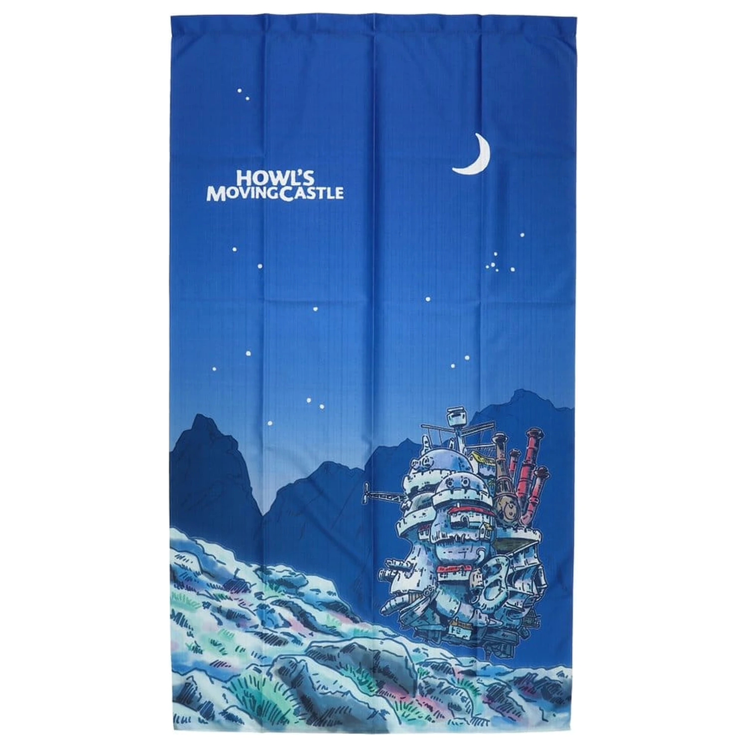 Howls Moving Castle Perdele Noren Moonlit night poza produsului