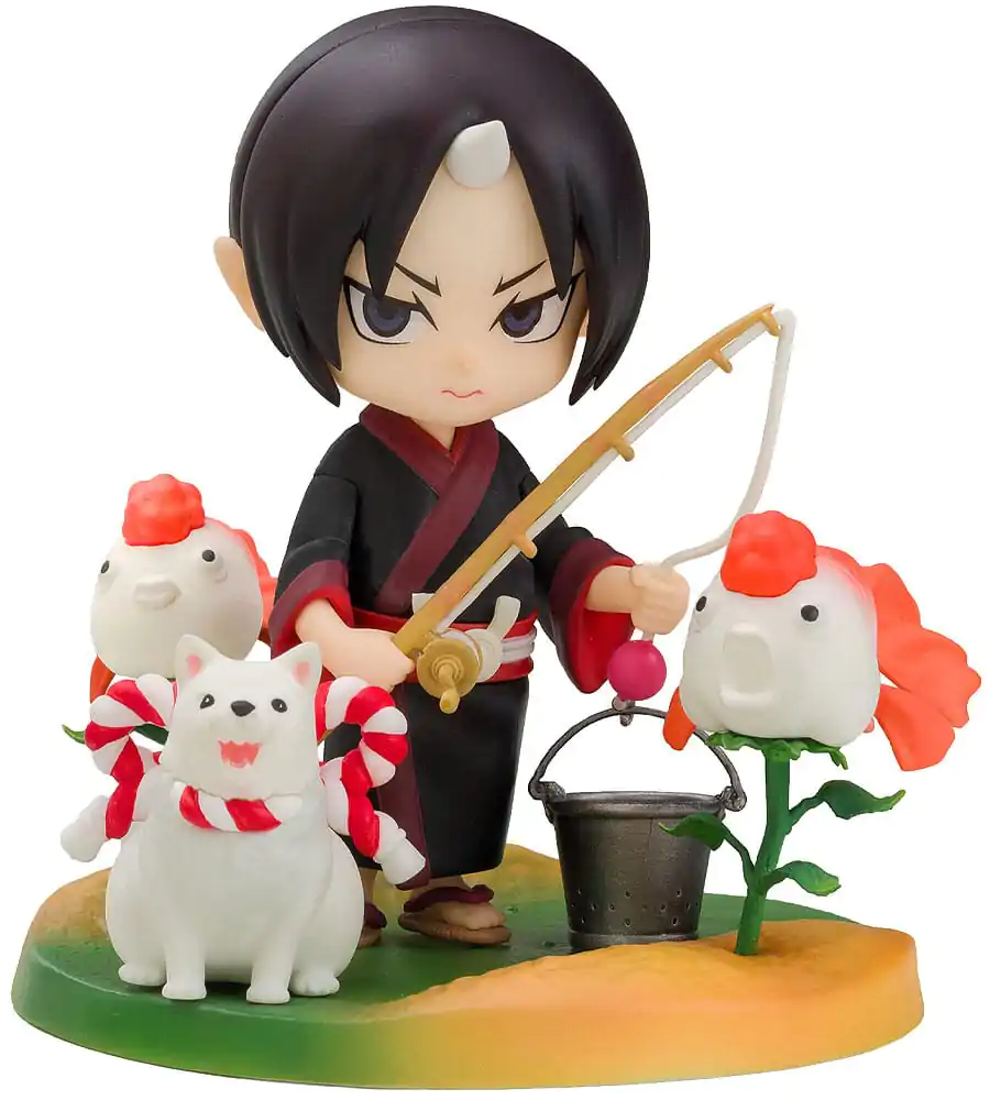 Hozuki no Reitetsu Hakotoniwa Statuie PVC Hozuki & Shiro 11 cm poza produsului