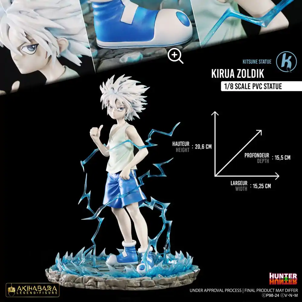 Hunter × Hunter Akihabara Legend Figurina Statuie PVC 1/8 Killua (God Speed Mode) 21 cm poza produsului