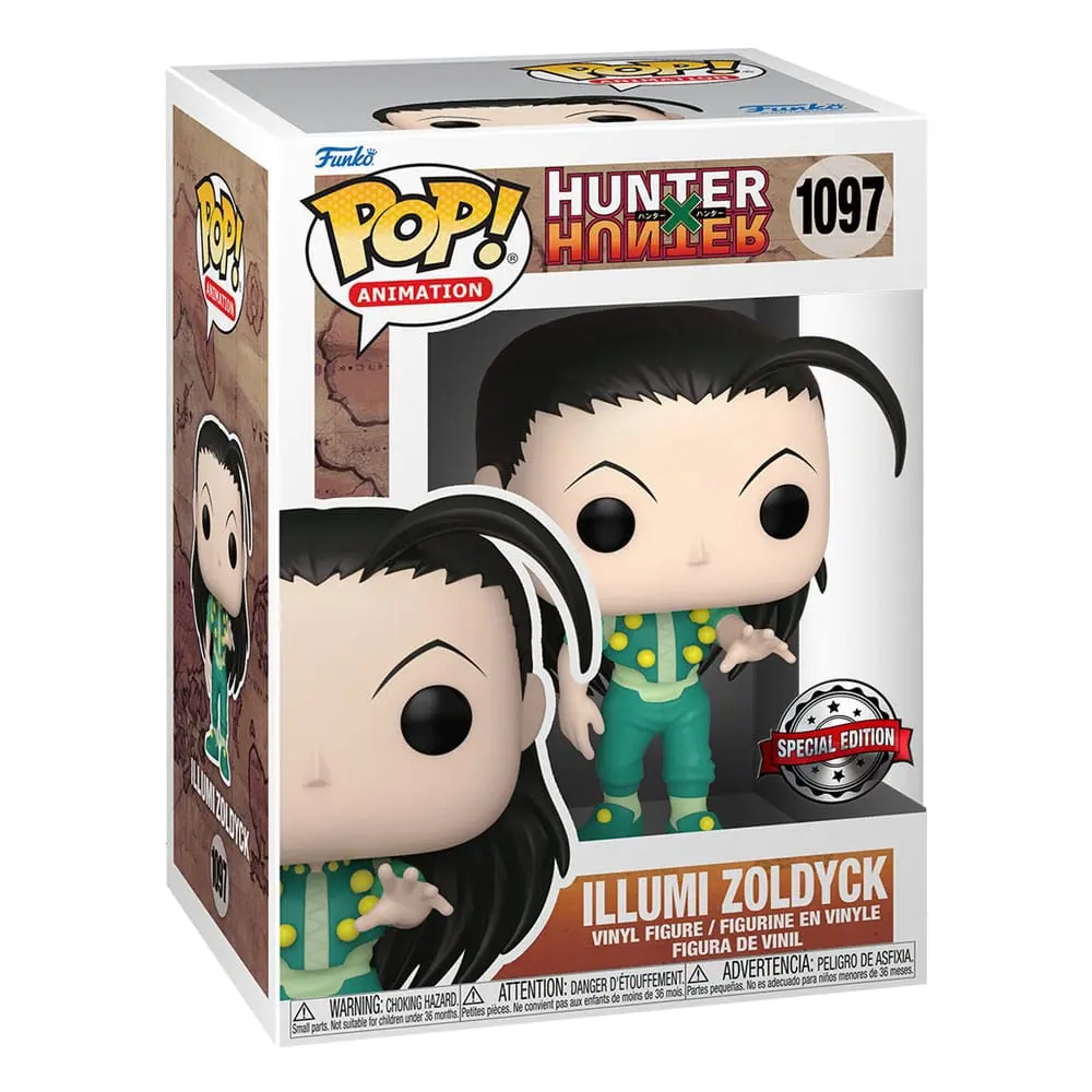 Hunter x Hunter POP! Figurina de vinil animație Illumi Zoldyck 9 cm poza produsului