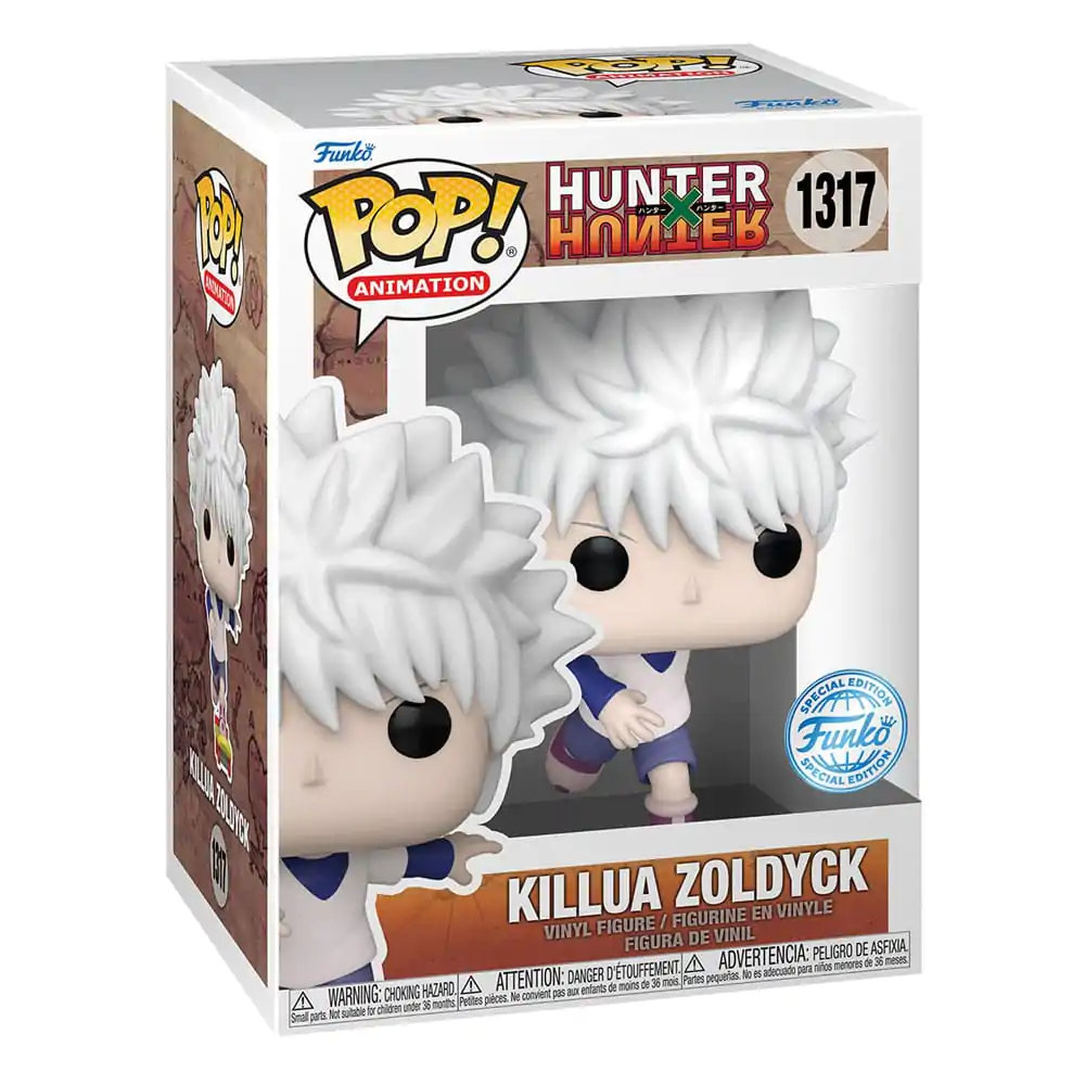 Hunter x Hunter POP! Figurine Vinil Animate Killua cu Skateboard 9 cm poza produsului