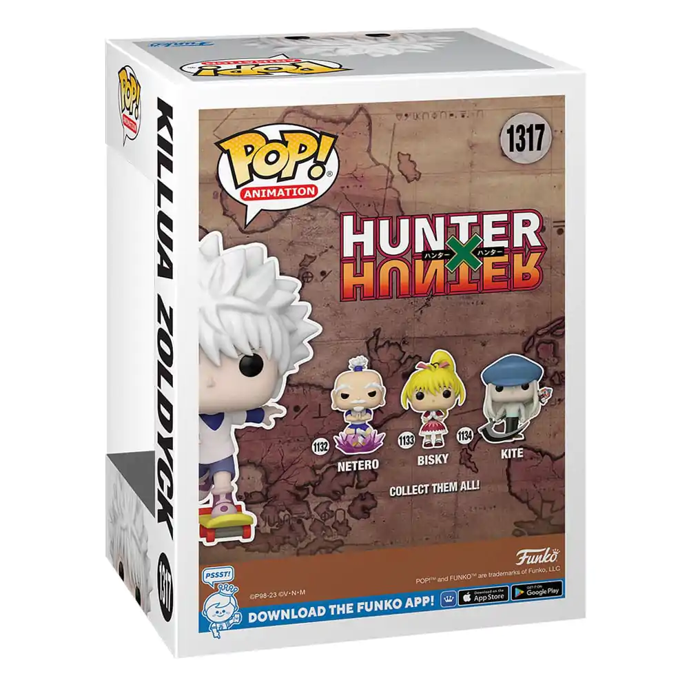 Hunter x Hunter POP! Figurine Vinil Animate Killua cu Skateboard 9 cm poza produsului