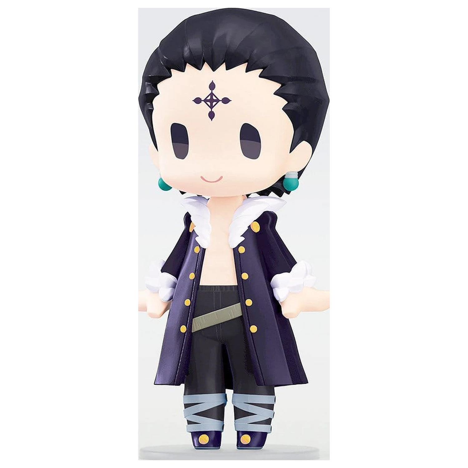 Hunter x Hunter HELLO! GOOD SMILE Figurina de actiune Quwrof/Chrollo 10 cm poza produsului