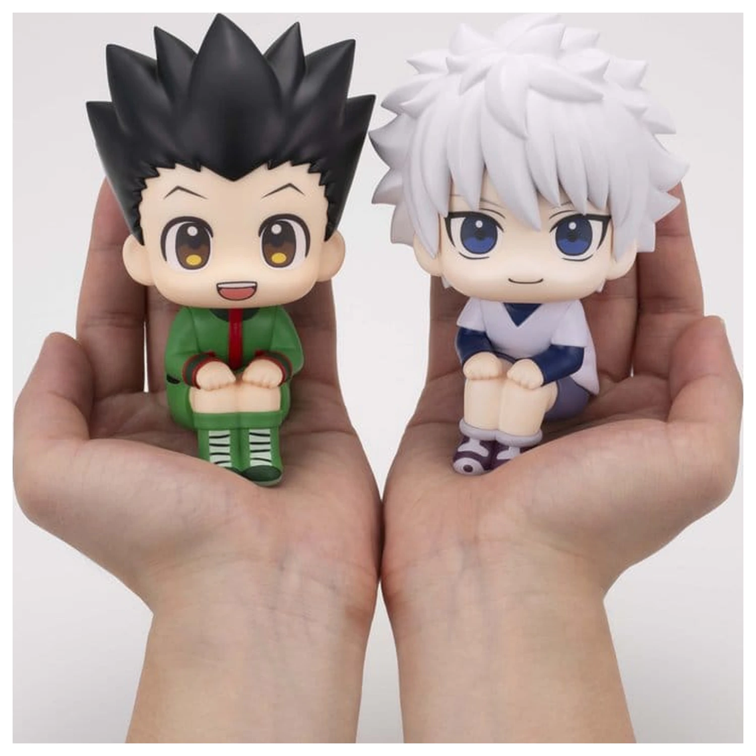 Hunter x Hunter Look Up Figurine PVC 2 piese Gon Freecss & Killua Zoldyck 11 cm (cu cadou) poza produsului