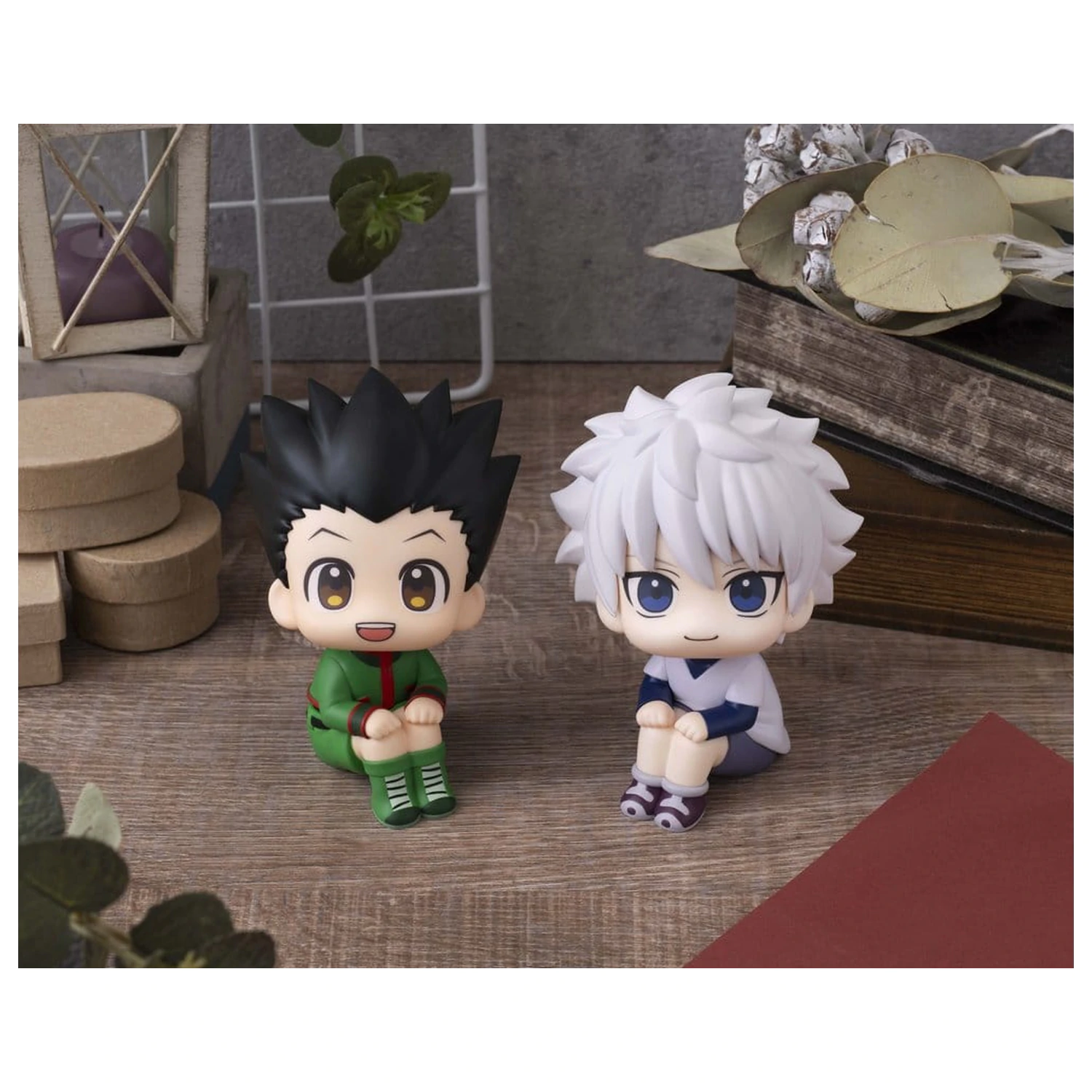 Hunter x Hunter Look Up Figurine PVC 2 piese Gon Freecss & Killua Zoldyck 11 cm (cu cadou) poza produsului