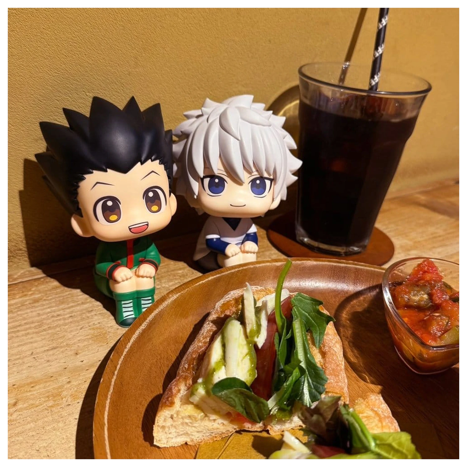 Hunter x Hunter Look Up Figurine PVC 2 piese Gon Freecss & Killua Zoldyck 11 cm (cu cadou) poza produsului