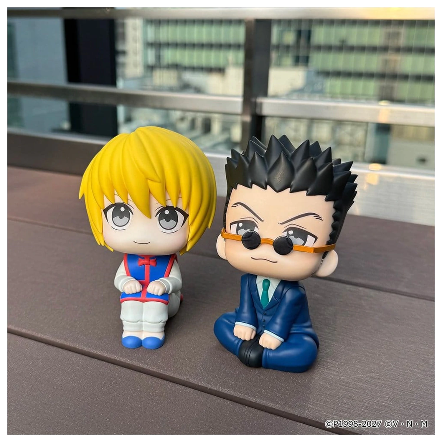 Hunter x Hunter Look Up PVC Figurine 2 bucati Kurapika si Leorio 11 cm (cu cadou) poza produsului