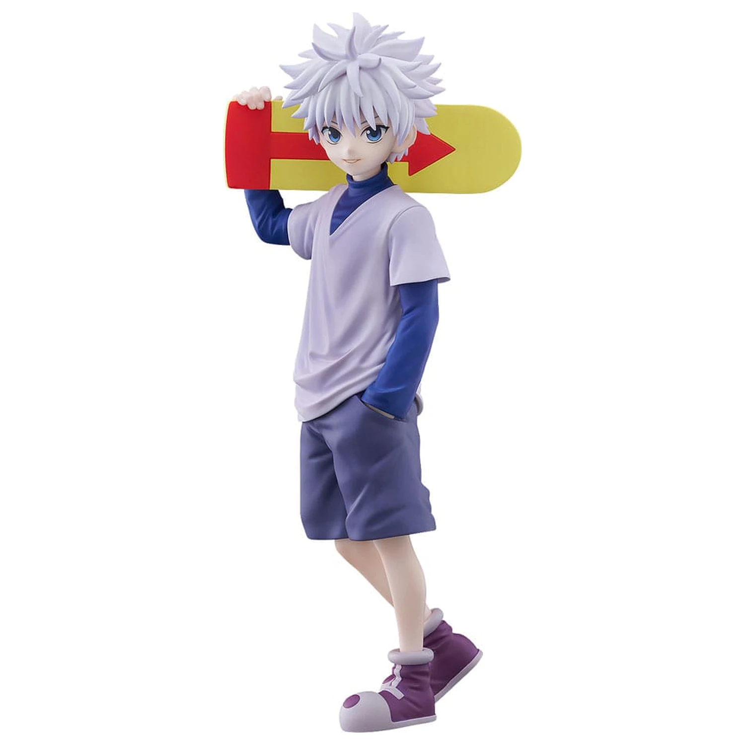 Hunter x Hunter Pop Up Parade Statuie PVC Killua Zoldyck/Killua Zaoldyeck mărime L 21 cm poza produsului